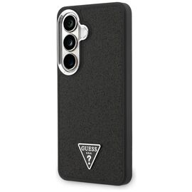 Guess Fixed Glitter Triangle MagSafe case for Samsung Galaxy S26+ - black