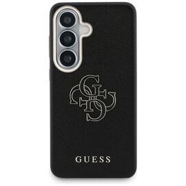 Guess Grained Big 4G Metal Logo case for Samsung Galaxy S26+ - black