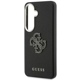 Guess Grained Big 4G Metal Logo case for Samsung Galaxy S26+ - black
