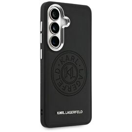 Karl Lagerfeld Perforated KL MagSafe Case for Samsung Galaxy S26 - Black