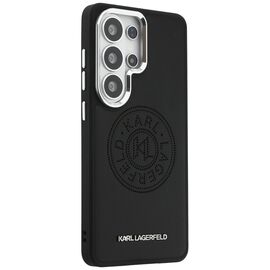 Karl Lagerfeld Perforated KL MagSafe Case for Samsung Galaxy S26 Ultra - Black
