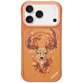 Nimmy Jeleń MagSafe case for iPhone 17 Pro Max - orange