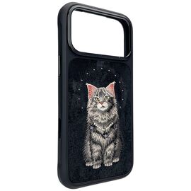 Nimmy Lucky Fashion Cat MagSafe case for iPhone 17 Pro - black