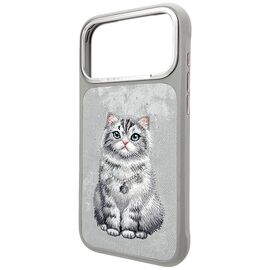 Nimmy Lucky Fashion Cat MagSafe case for iPhone 17 Pro - gray