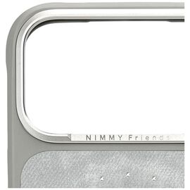 Nimmy Lucky Fashion Cat MagSafe case for iPhone 17 Pro - gray