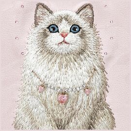 Nimmy Lucky Fashion Cat MagSafe case for iPhone 17 Pro Max - pink