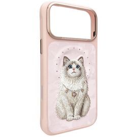 Nimmy Lucky Fashion Cat MagSafe case for iPhone 17 Pro - pink