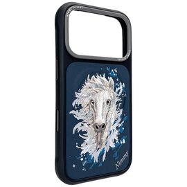 Nimmy the Horse MagSafe Case for iPhone 17 Pro Max - Navy Blue