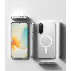 Ringke Fusion Magnetic MagSafe Case for Samsung Galaxy A57 5G - Transparent