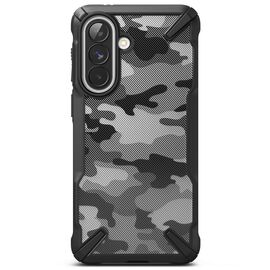 Ringke Fusion X Case for Samsung Galaxy A57 5G - Black and Gray