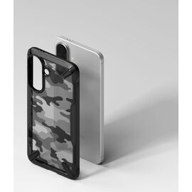 Ringke Fusion X Case for Samsung Galaxy A57 5G - Black and Gray