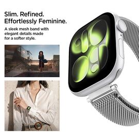Spigen WBM4 Strap for Apple Watch (40 / 41 / 42 mm) - Silver