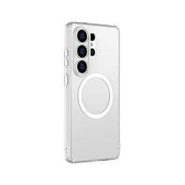 AMAZINGTHNGMininal MagLens Case S26 Ultra Transparent