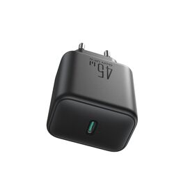Joyroom JR-TCG13 45W GaN Wall Charger for Samsung Ultra - Black - Travel Chargers - Smartphone Chargers - Techbox