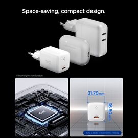 Spigen EE451EU Essential USB-C 45W Wall Charger - White