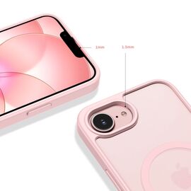 Tech-Protect BasicMag MagSafe Case for iPhone 16e / 17e - Matte Pink