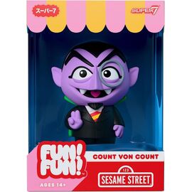Sesame Street Fun! Fun! Vinyl Action Figure Wave 01 - Count von Count 18 cm - Figurines - Collectibles - Techbox