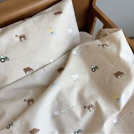 By Mats - Farmland Bed Linen Set - 100x140 cm x 40x45 cm (MAT277) / Baby and Children