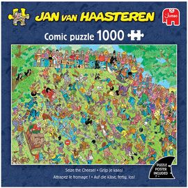 Jan Van Haasteren - Seize the Cheese! (1000 pieces) (1110100813) / Toys