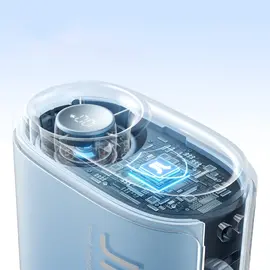 Jisulife Neck Fan 5 4500mAh Mini Fan with Lanyard - Blue - Fan Coolers - Cooling & Heating - Techbox