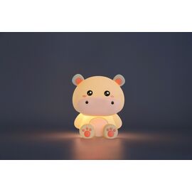 iTotal - Silicone Night Light - Hippo - 13.2 x 10 x 16 cm / Baby and Children