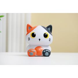 iTotal - Silicone night light - Orange Cat - 13.2 x 10 x 16 cm / Baby and Children