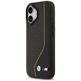 BMW M Carbon Line &amp; Logo MagSafe Case for iPhone 17 - Yellow