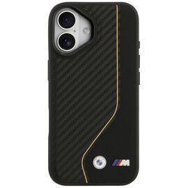 BMW M Carbon Line &amp; Logo MagSafe Case for iPhone 17 - Yellow