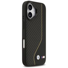 BMW M Carbon Line &amp; Logo MagSafe Case for iPhone 17 - Yellow