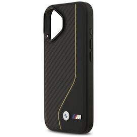 BMW M Carbon Line &amp; Logo MagSafe Case for iPhone 17 - Yellow