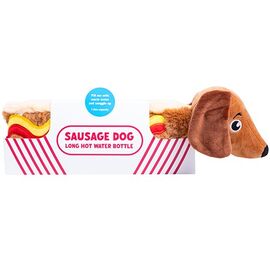 Fizz Creations - Sausage Dog Long Hot Water Bottle - 55cm / Gadgets