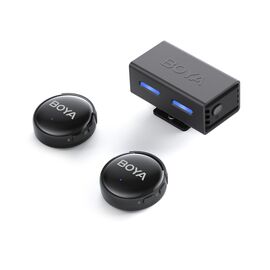 Mikrofon BOYA BOYALINK 3-02 bezprzewodowy 2.4GHz USB-C - czarny | Techbox