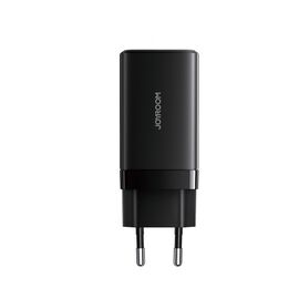 Ładowarka sieciowa Joyroom JR-TG10 65W GaN 2x USB-C + USB-A z kablem 100W USB-C - USB-C 1.2m - czarna