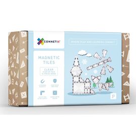Connetix - Clear Starter Pack 34 Pieces - (CT-C-00034-ST) / Toys