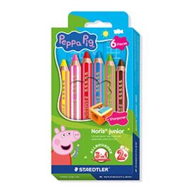 Staedtler – Peppa Pig Colouring Pencils – 6 pcs ass (140 C6 L1) / Toys