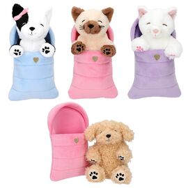 Topmodel - Plush Dogs or Cats In Sleeping Bag (0413146) / Toys