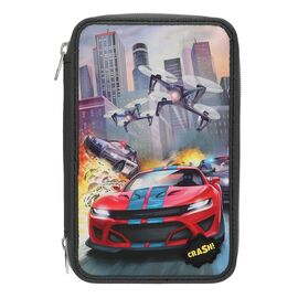 Dino World - Triple Pencil Case With LED Drone (0413981) / Toys