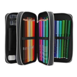 Dino World - Triple Pencil Case With LED Drone (0413981) / Toys