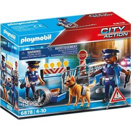 PLAYMOBIL - Police Roadblock (6878) / Toys