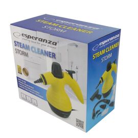 Esperanza EHS001 Steam cleaner 0.35L Black, Yellow 900W | Techbox
