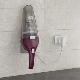 Black & Decker NVC115W handheld vacuum Grey, Purple Bagless | Techbox
