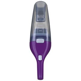 Black & Decker NVC115W handheld vacuum Grey, Purple Bagless | Techbox