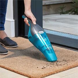 Black & Decker WDC215WA handheld vacuum Blue, Titanium Bagless | Techbox