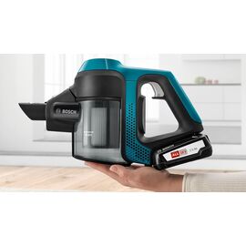 Bosch Serie 6 BBS611LAG stick vacuum/electric broom 2-in-1 stick vacuum Battery Dry Bagless 0.3 L Blue 2.5 Ah | Techbox