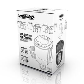 Mesko Home MS 8053 washing machine Top-load 3 kg Blue, White - Various Cleaners - Cleaning - Techbox