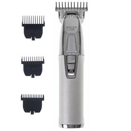 Adler AD 2836S beard trimmer Battery 4 6 mm Silver - Hair clippers & Trimmers - Personal Care - Techbox