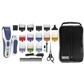 Wahl 09649-916 hair trimmers/clipper Blue, White 8 Nickel-Metal Hydride (NiMH) | Techbox
