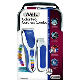 Wahl 09649-916 hair trimmers/clipper Blue, White 8 Nickel-Metal Hydride (NiMH) | Techbox