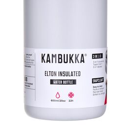 Kambukka Elton Insulated Chalk White - thermal bottle, 600 ml - Various - Coffee & Beverages - Techbox