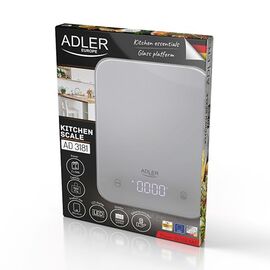 ADLER AD 3181 grey kitchen scale | Techbox